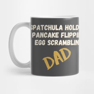 Breakfast Dad - Spatula, Eggs, and Pancakes Mug